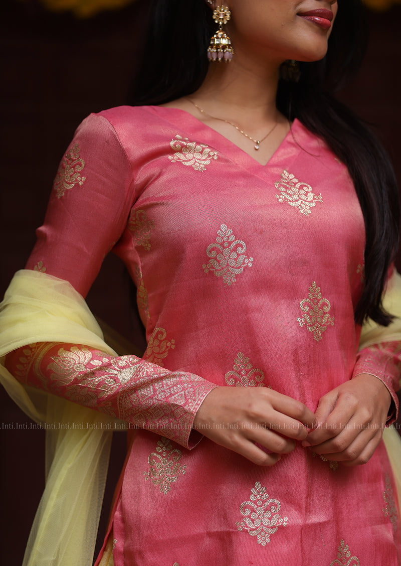 Ember Blossom Charm Top & Skirt