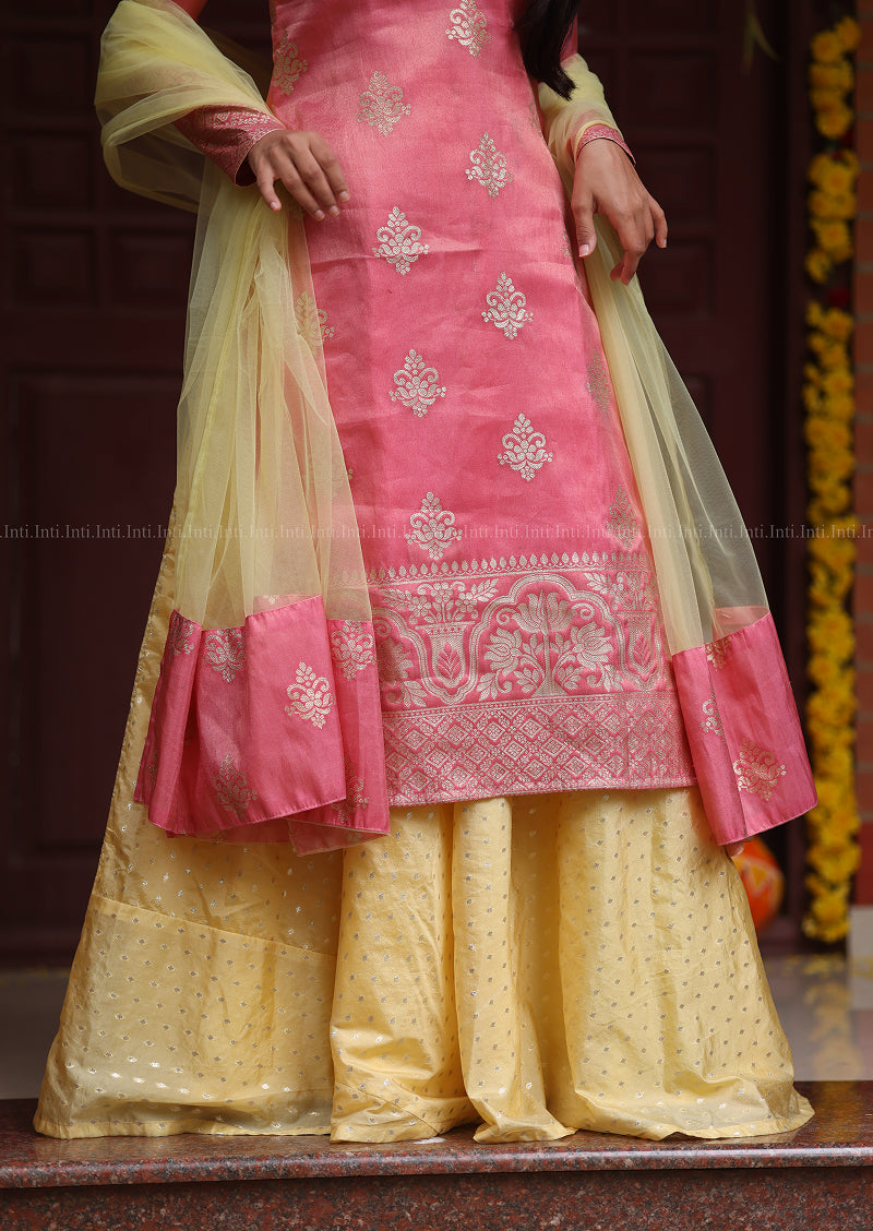 Ember Blossom Charm Top & Skirt
