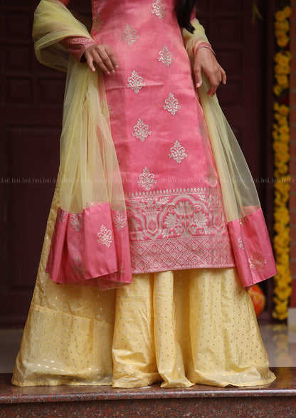 Ember Blossom Charm Top & Skirt