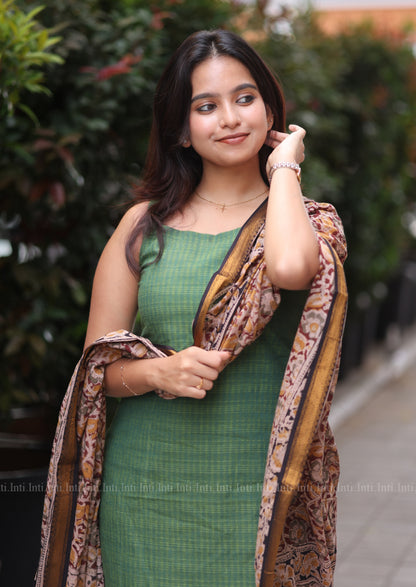 Emerald Ease Top & Dupatta Set