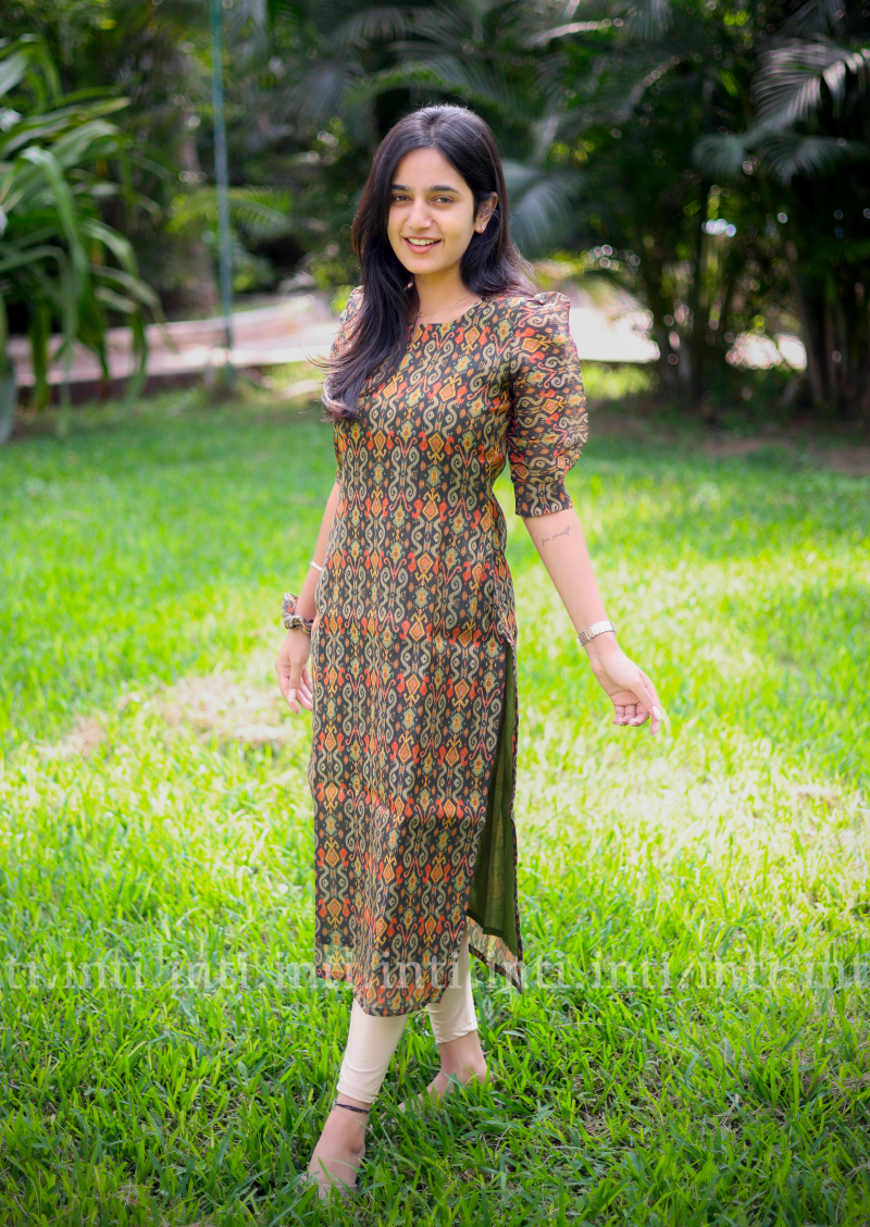 Emerald Eclipse Kurti