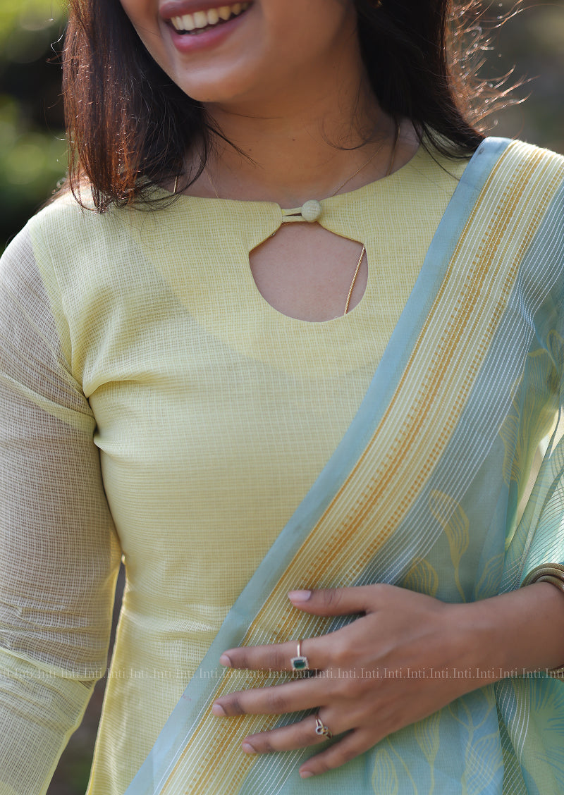 Featherlight Charm Top & Dupatta Set