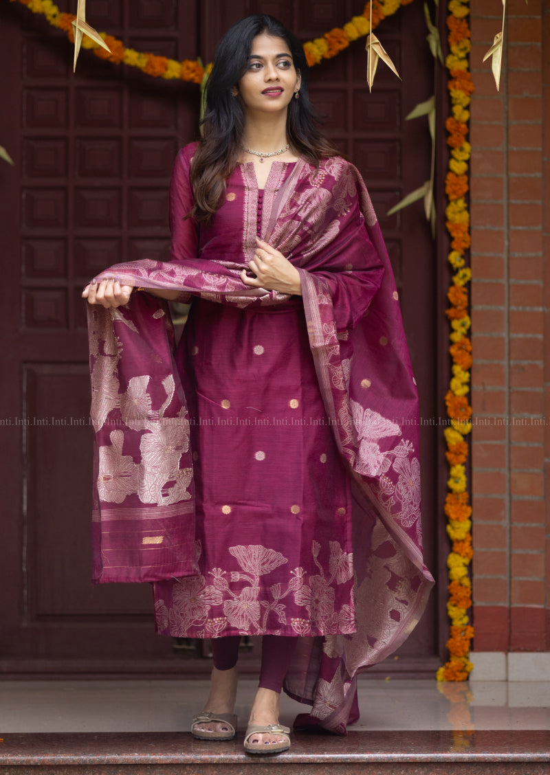Fiora Essence Top & Dupatta Set