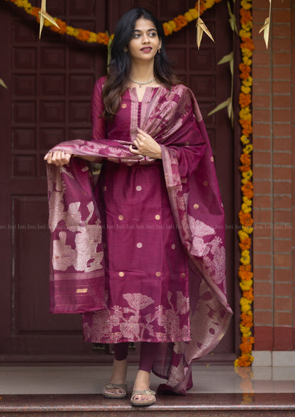 Fiora Essence Top & Dupatta Set