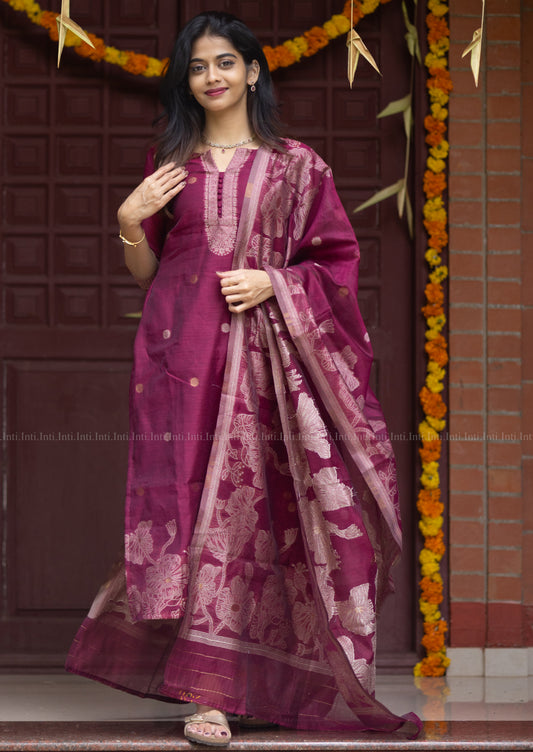 Fiora Essence Top & Dupatta Set
