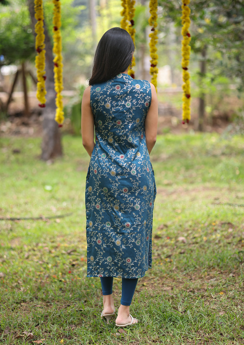 Flora Muse Top & Dupatta