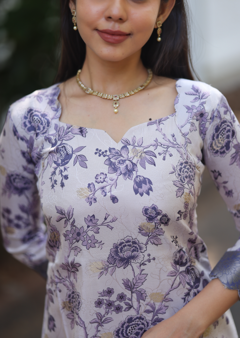 Florvia Noor Top & Dupatta Set