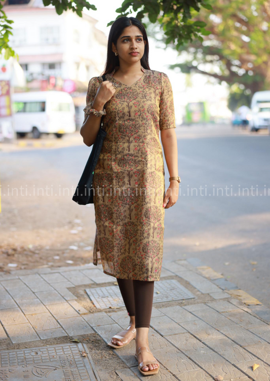 Forest Silhouette Kurti