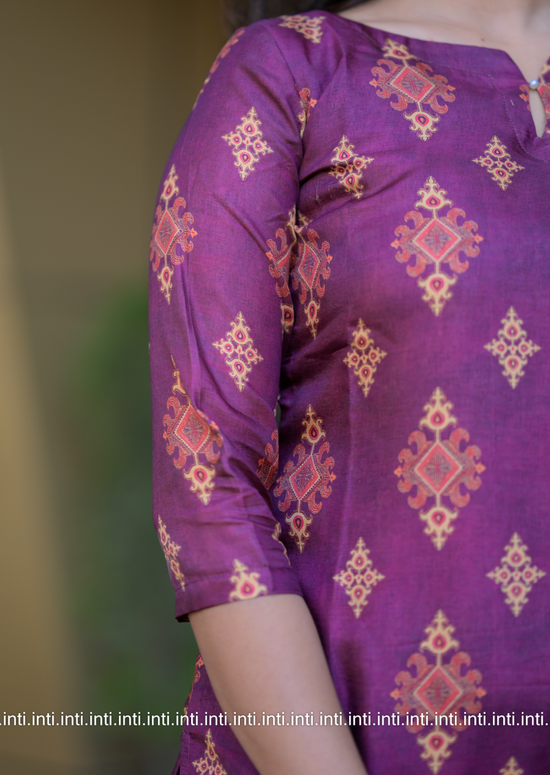 Wine Temptation Kurti