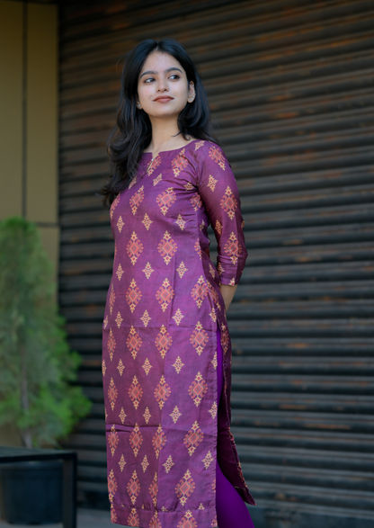 Wine Temptation Kurti