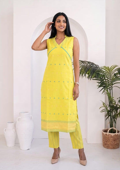 Lemon Lagoon Top & Pant Set