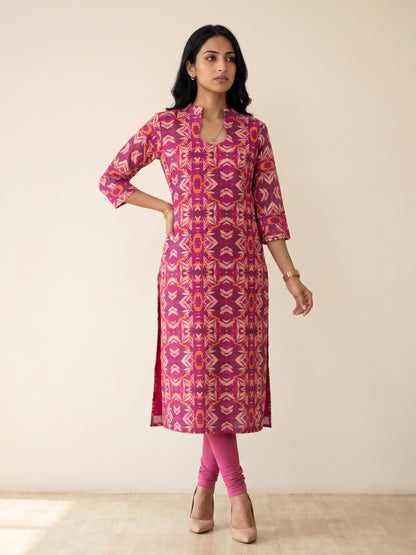 Amaranth Echo Kurti