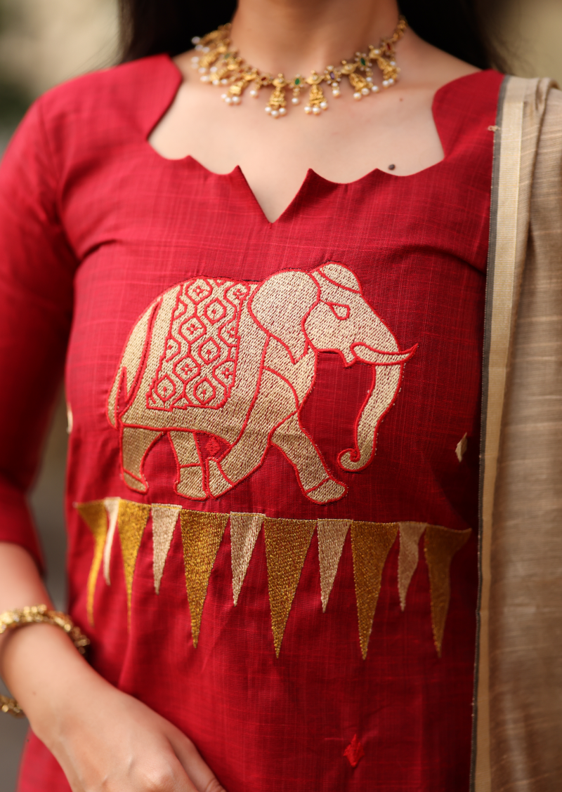 Gaja Mahal Salwar Suit