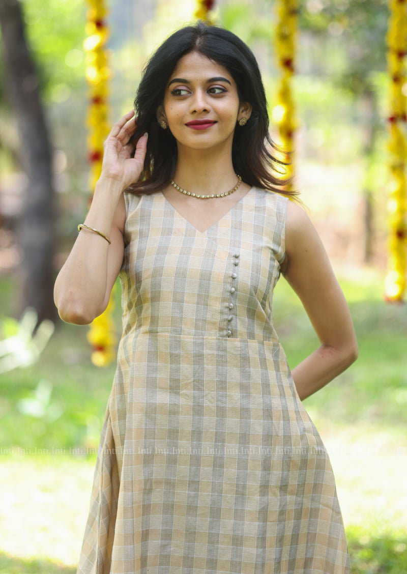 Golden Lattice Top & Pant Set