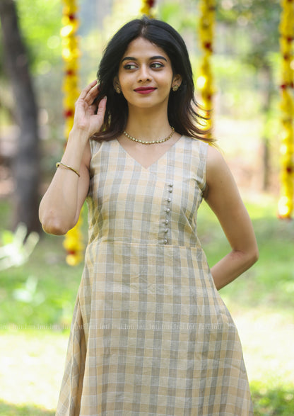 Golden Lattice Top & Pant Set