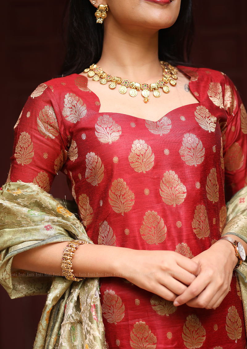 Goldlit Shine Salwar Suit