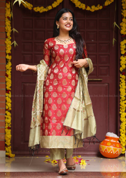 Goldlit Shine Salwar Suit