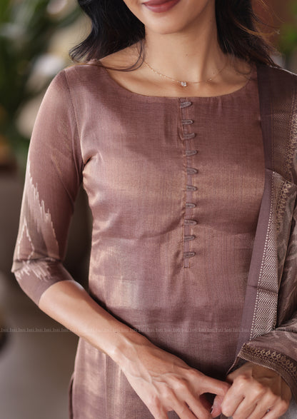Hazelwood glow Top & Dupatta