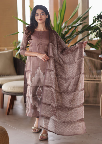Hazelwood glow Top & Dupatta