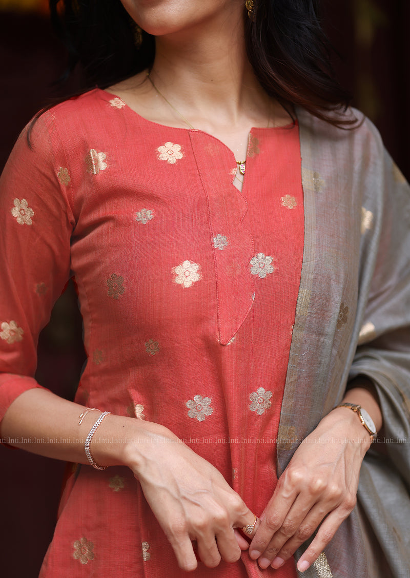 Heartline Sernade Top & Dupatta Set