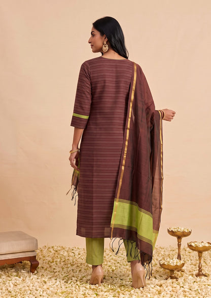 Dobby Pique Salwar Suit