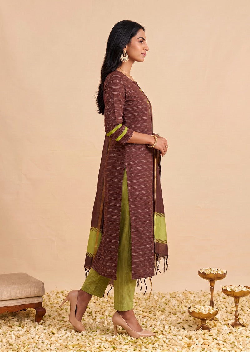 Dobby Pique Salwar Suit