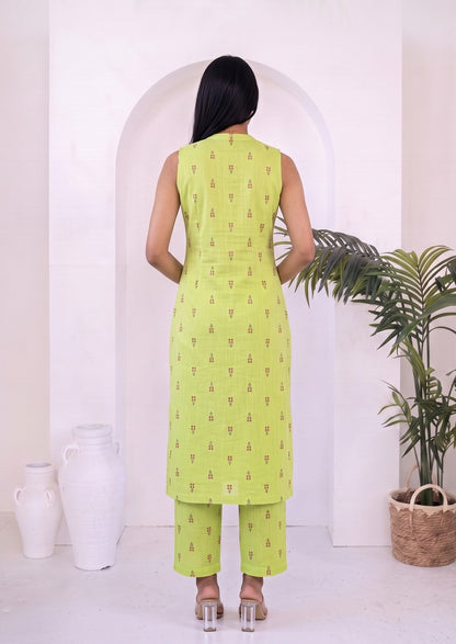 Elovira Weft Top & pant Set