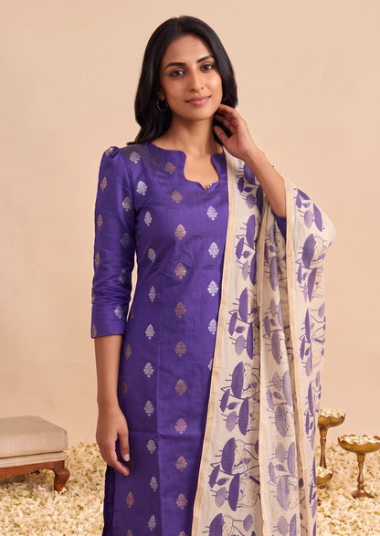 Viresta Opulence Top & Dupatta Set