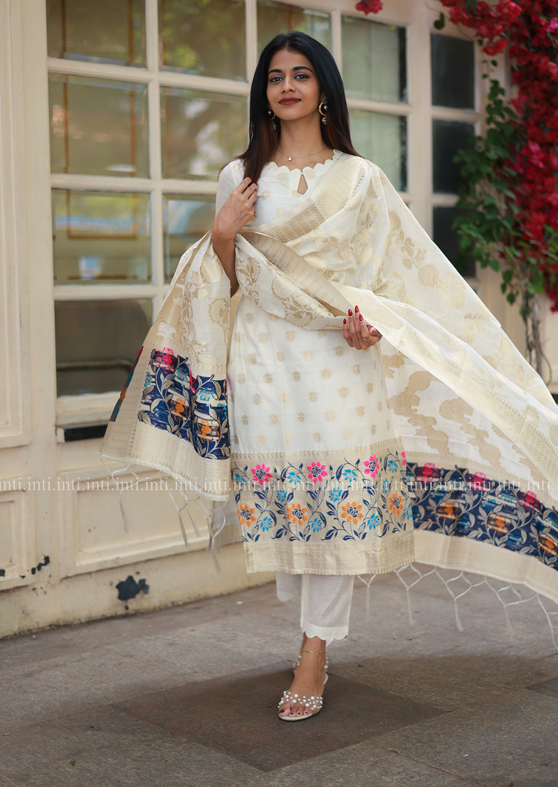 White Ritual Salwar Suit