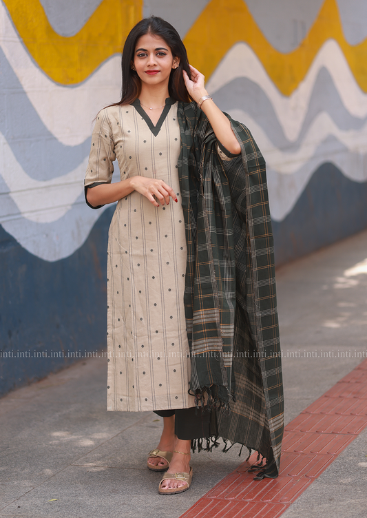 Monochrome Muse Salwar Suit