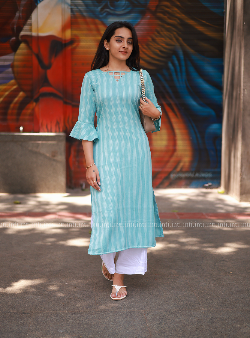 Blue Rhythm Top & Pant Set