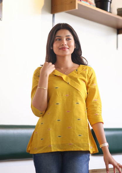 Haldi Glow Short Top