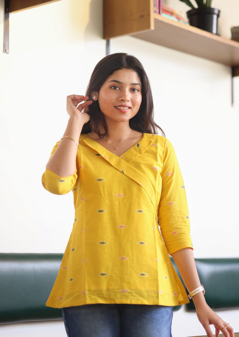 Haldi Glow Short Top