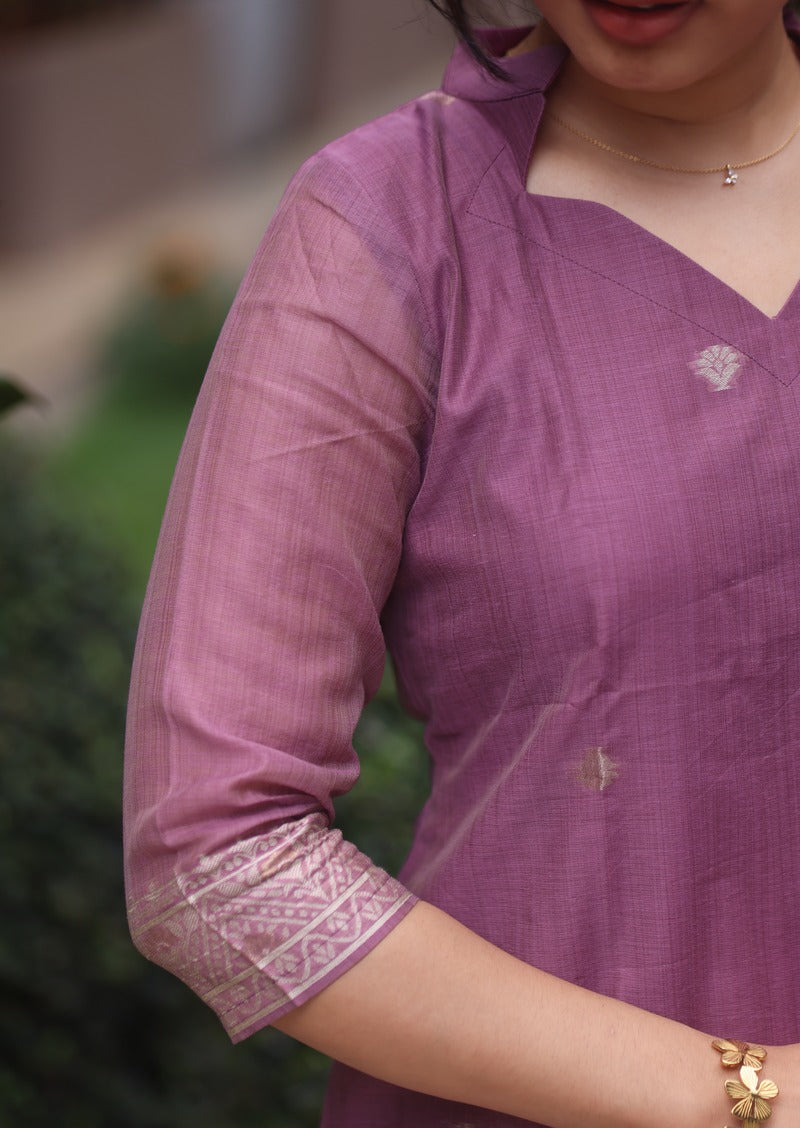 Primula Thistle Top & Dupatta Set