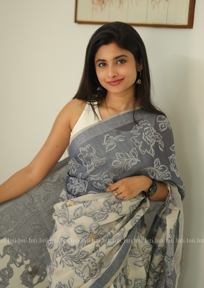 Frosted Grace Saree