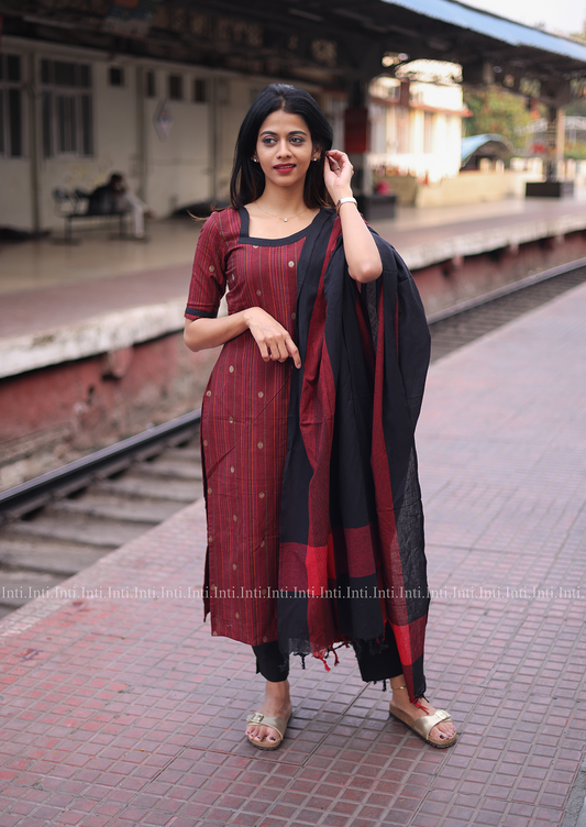 Red Riot Salwar Suit