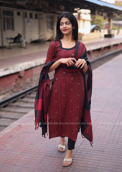 Red Riot Salwar Suit