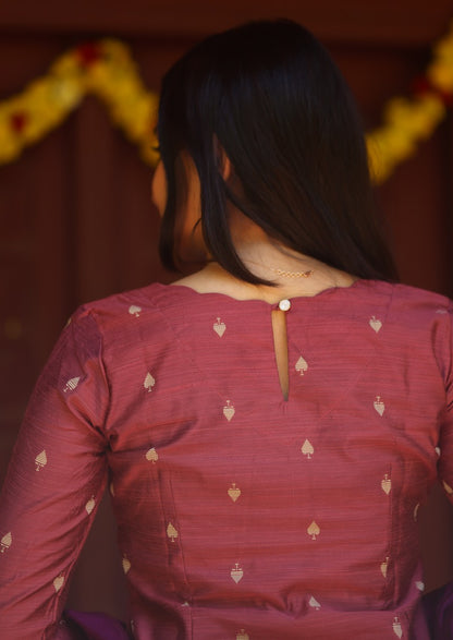 Avelis Orlena Top & Dupatta Set