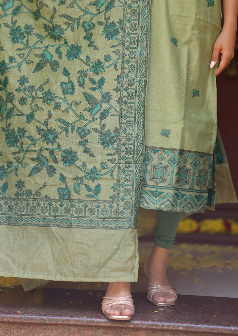 Caldris Brisa Top & Dupatta Set