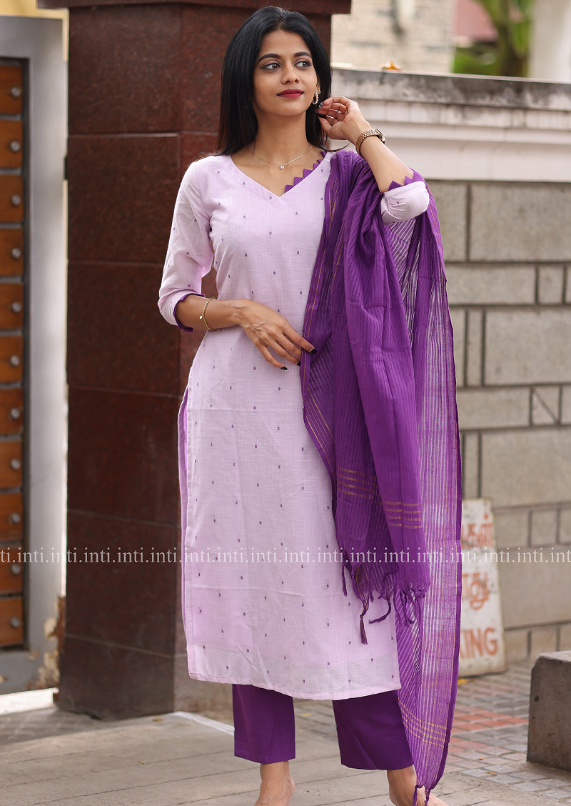 Misty Lilac Salwar Suit