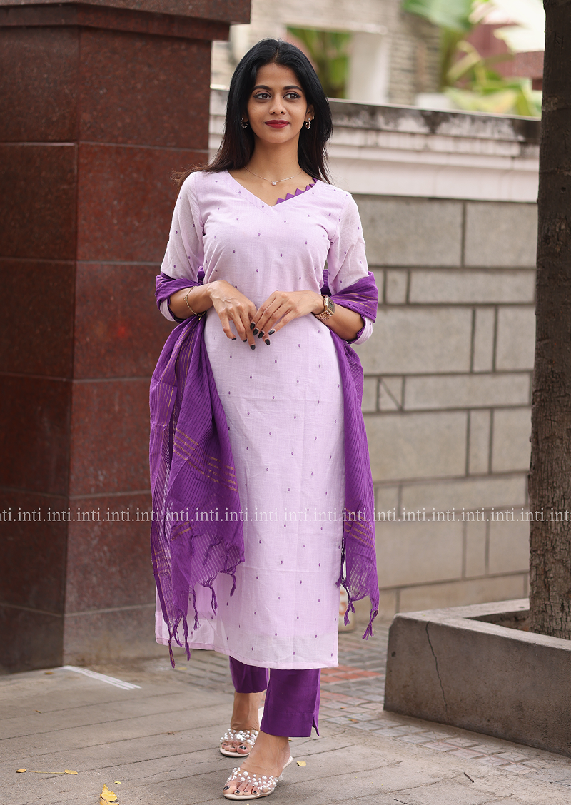 Misty Lilac Salwar Suit