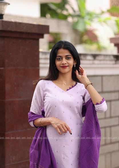 Misty Lilac Salwar Suit