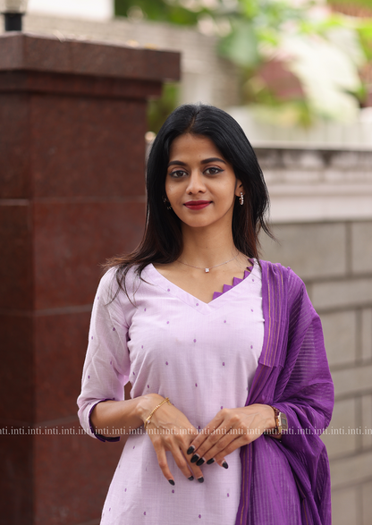 Misty Lilac Salwar Suit