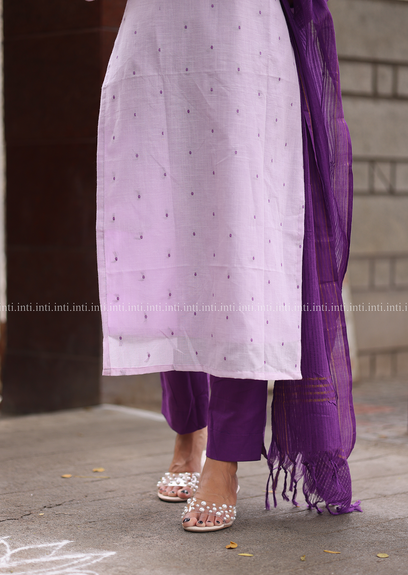 Misty Lilac Salwar Suit