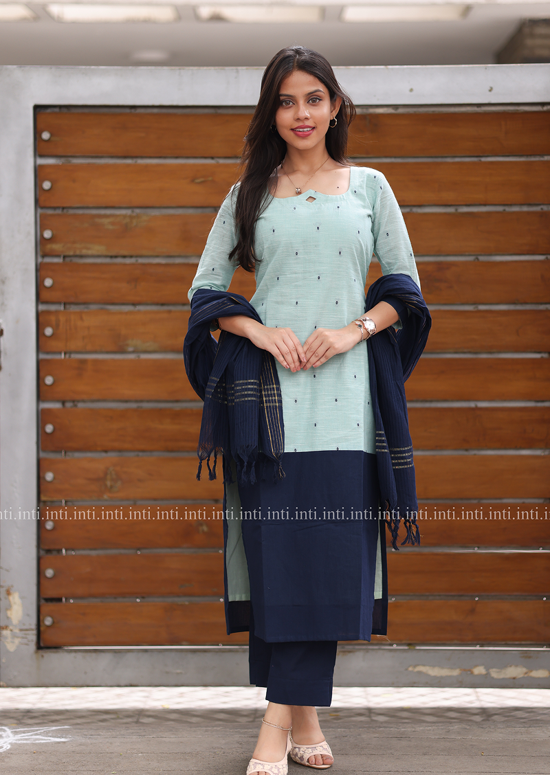 Cloudy Cove Salwar Suit