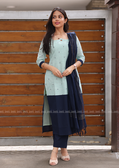 Cloudy Cove Salwar Suit