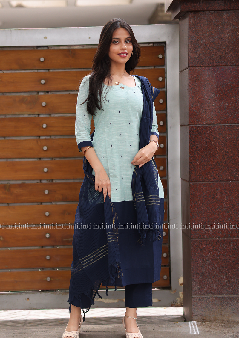 Cloudy Cove Salwar Suit