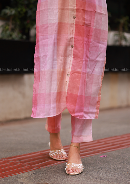 Rosy Hues  - Top and Pant Set