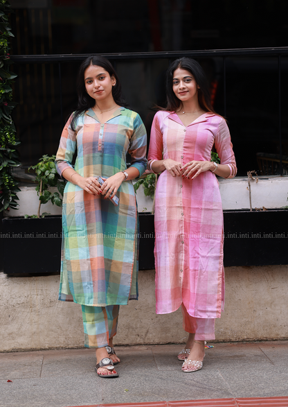 Rosy Hues  - Top and Pant Set