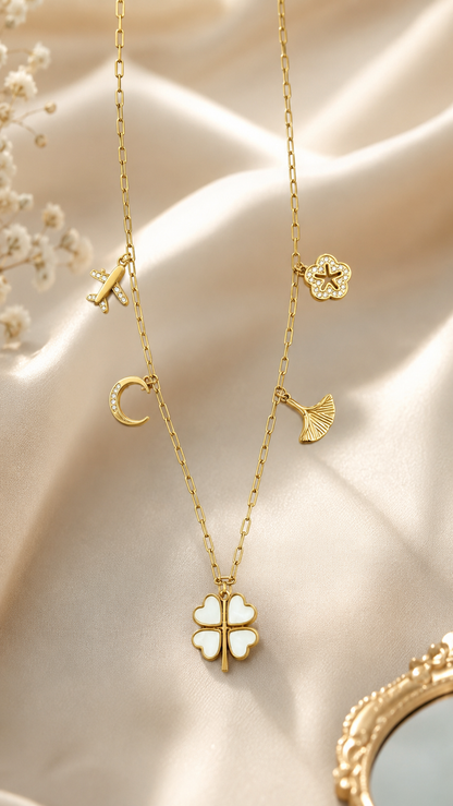 Celestial Clover Neckchain